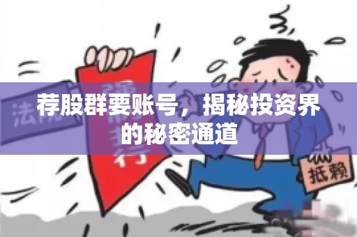 荐股群要账号，揭秘投资界的秘密通道