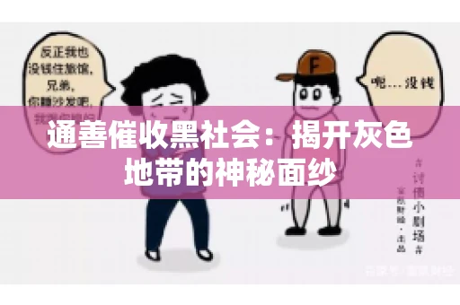 通善催收黑社会：揭开灰色地带的神秘面纱