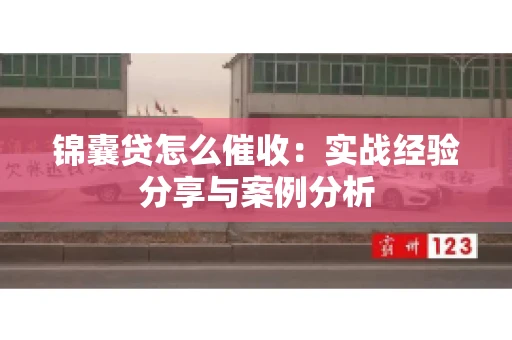 锦囊贷怎么催收：实战经验分享与案例分析